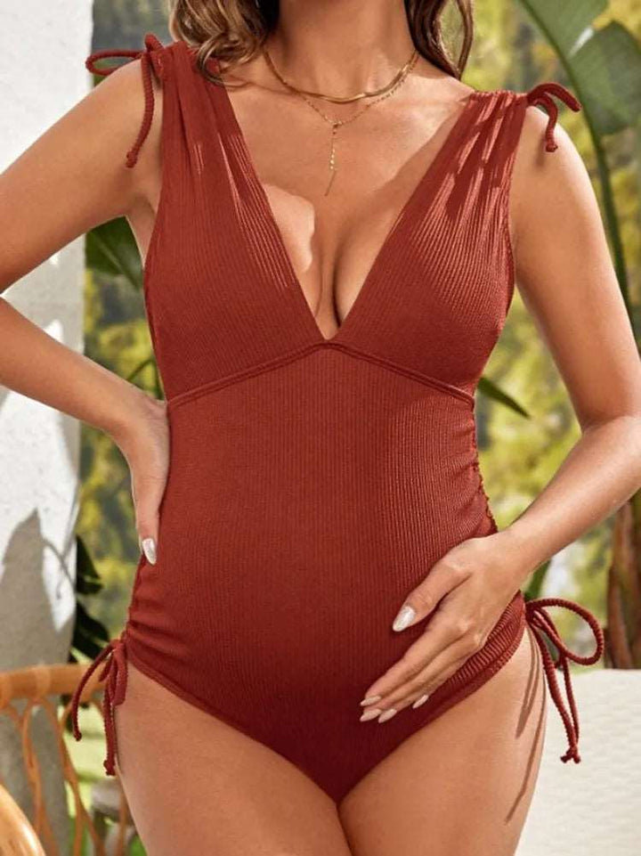 Maillot de bain 1 pièce café