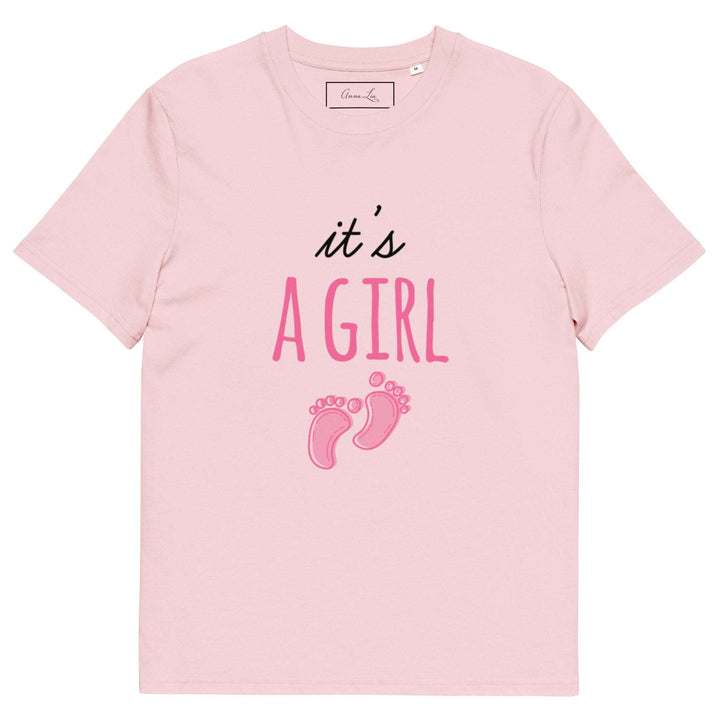 T-shirt en coton "It's a girl"