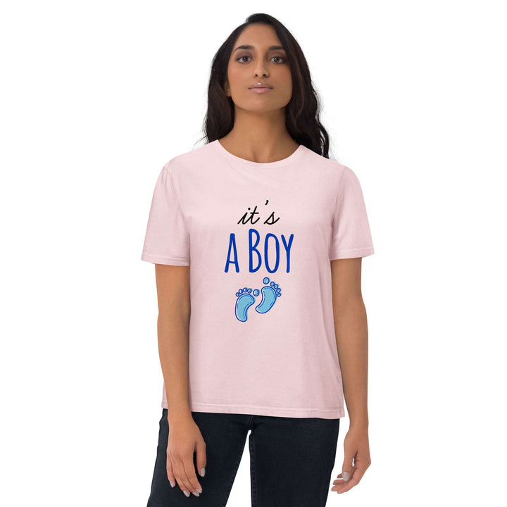 T-shirt en coton biologique "It's a boy"